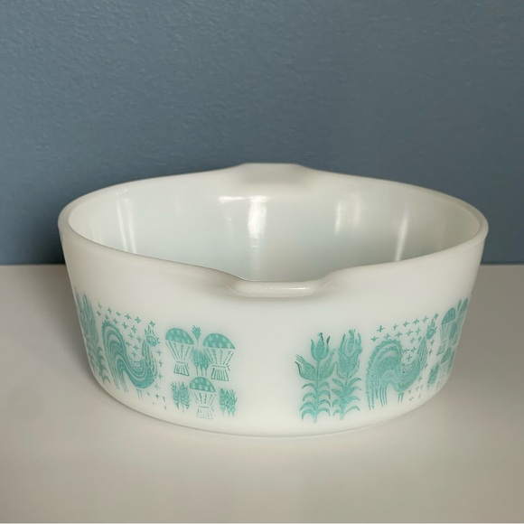 Vintage Pyrex Casserole Dish Amish Butterprint‎ Pattern 472 - Picture 4 of 10